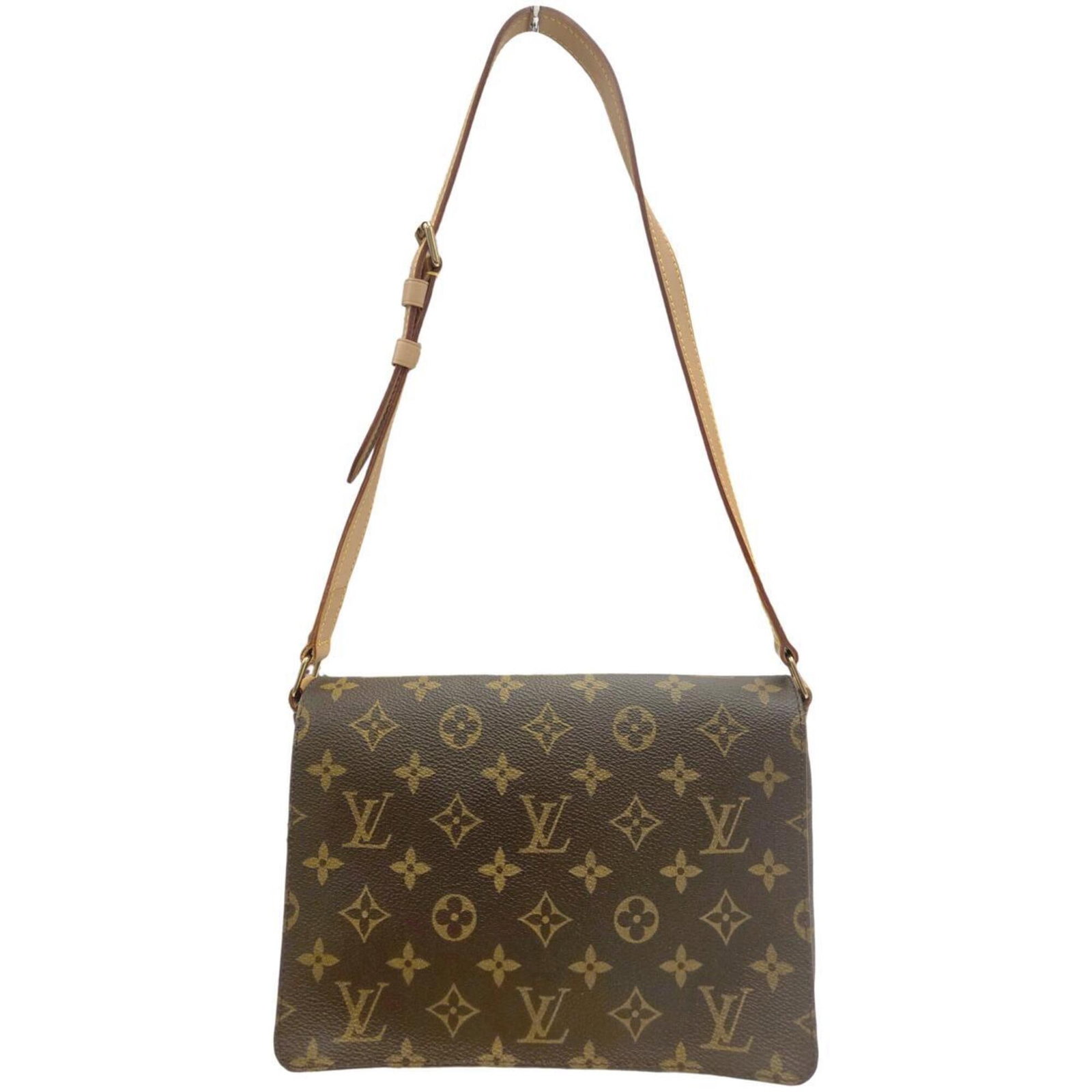Shoulder Bag Monogram Louis Vuitton: Shoulder Bag Monogram Louis Vuitton Brown Monogram Louis Vuitton Shoulder Bag, 19.5cm x 27cm x 5cm, features the iconic Louis Vuitton monogram pattern. Made from high-quality materials, this stylish