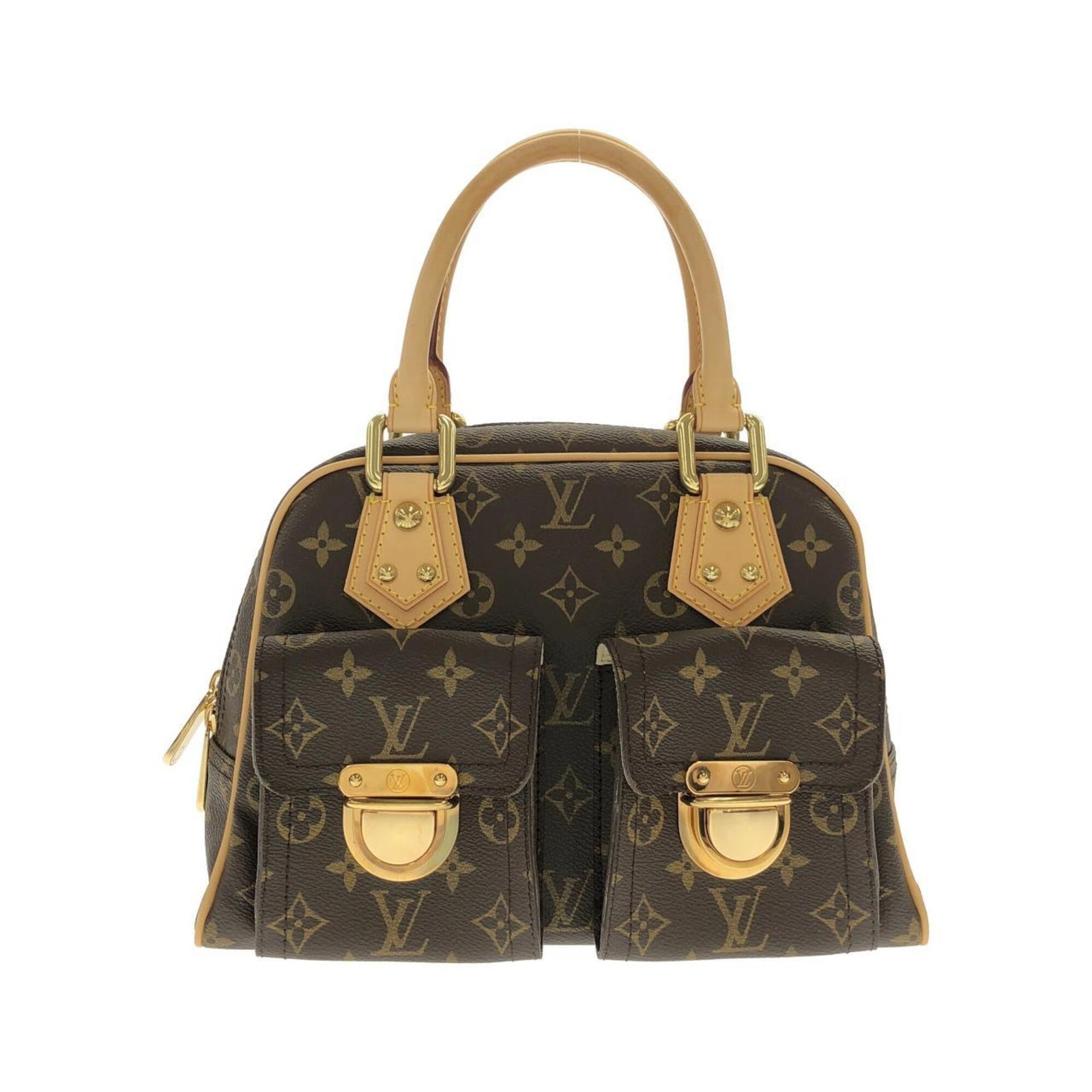 Louis Vuitton Handbag Coated Canvas: Louis Vuitton Handbag Coated Canvas Brown Louis Vuitton Handbag Coated Canvas, 23cm x 30cm x 9.5cm, a stylish and practical accessory. This coated canvas handbag features a classic design and a