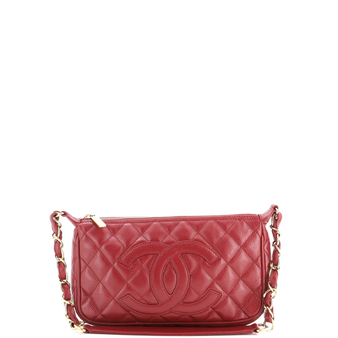 CC Chain Caviar Small Quilted Chanel Bag Timeless: CC Chain Caviar Small Quilted Chanel Bag Timeless Small Quilted CC Chain Caviar Chanel Bag in Burgundy Leather. This Timeless shoulder bag boasts a classic design with a subtle quilted pattern and a r