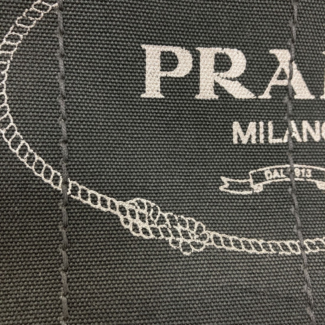 Mini Handbag Canvas 2 Way Prada - 13