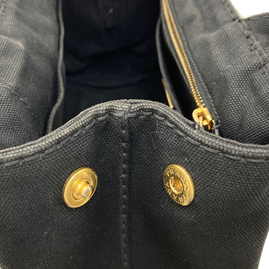 Mini Handbag Canvas 2 Way Prada - 15