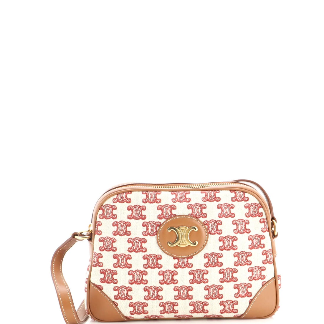 Celine Camera Bag Triomphe Canvas Small (1 of 5)