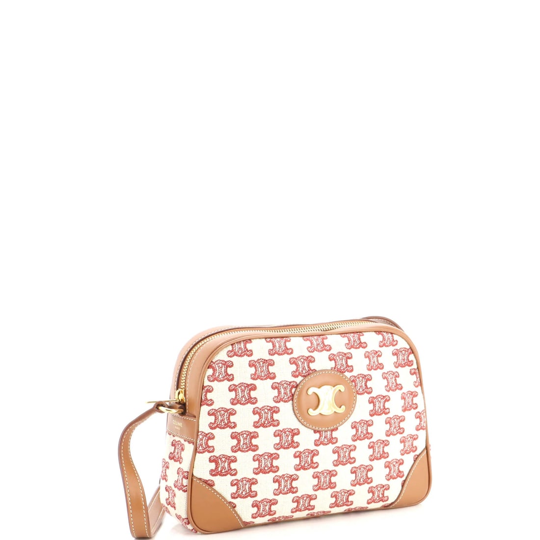 Celine Camera Bag Triomphe Canvas Small - 2