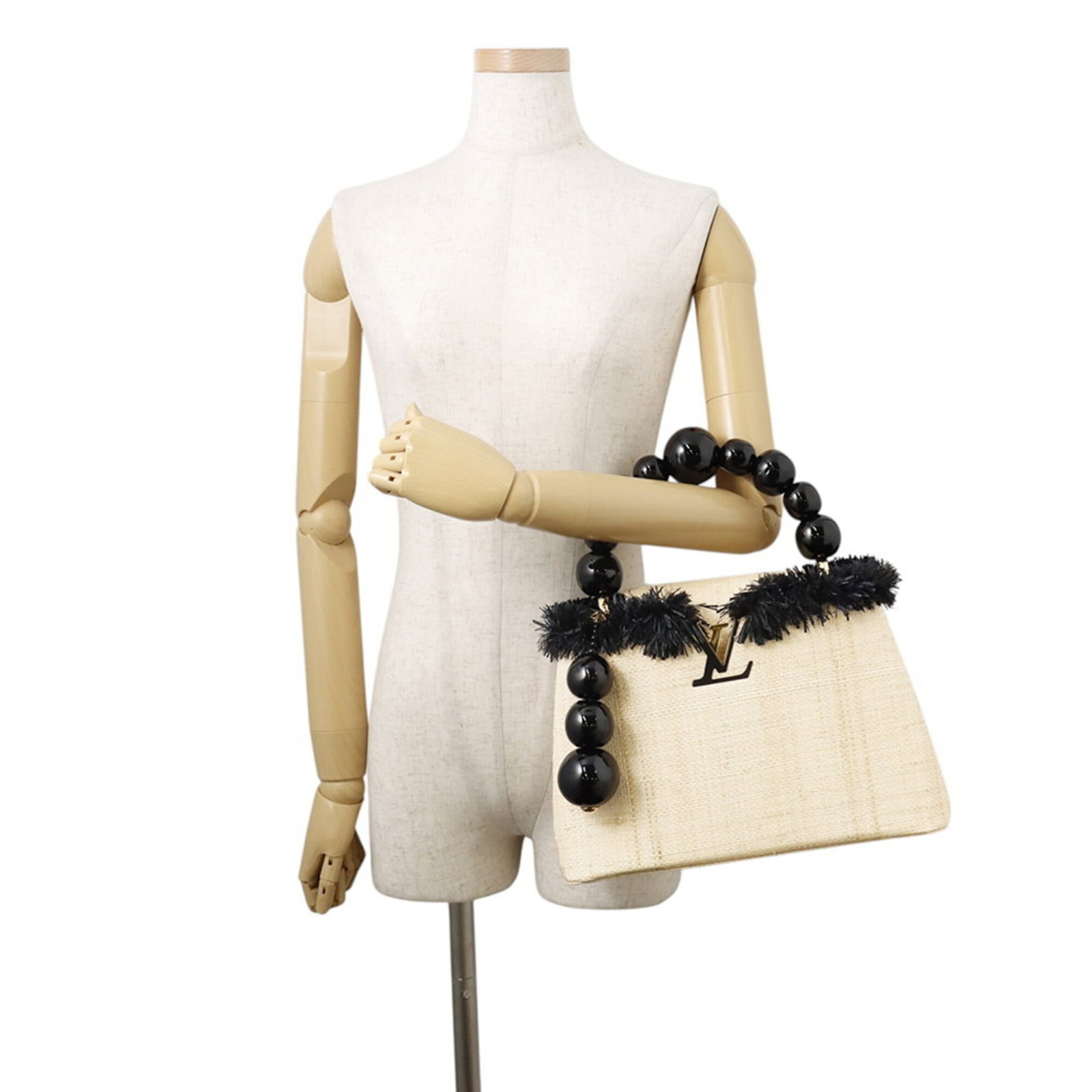 Handbag Raffia Louis - 4