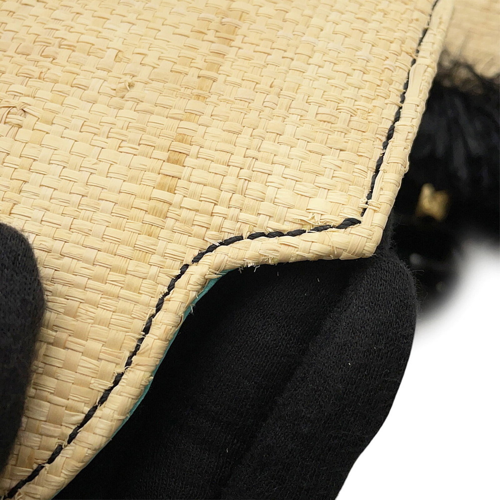 Handbag Raffia Louis - 7