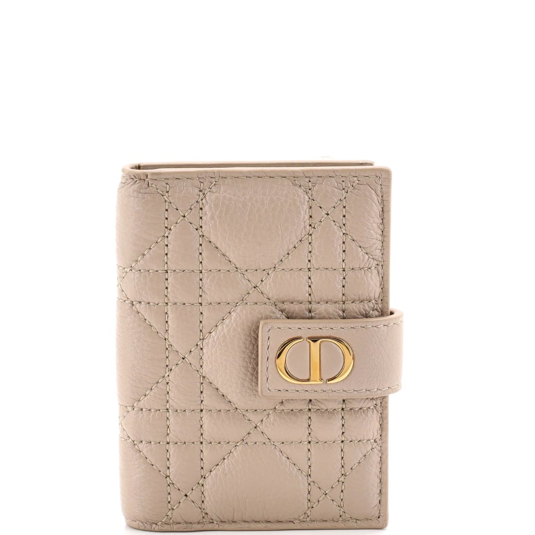 Caro Cannage Card Quilt Leather Dior Christian Dandelion (1 of 5)
