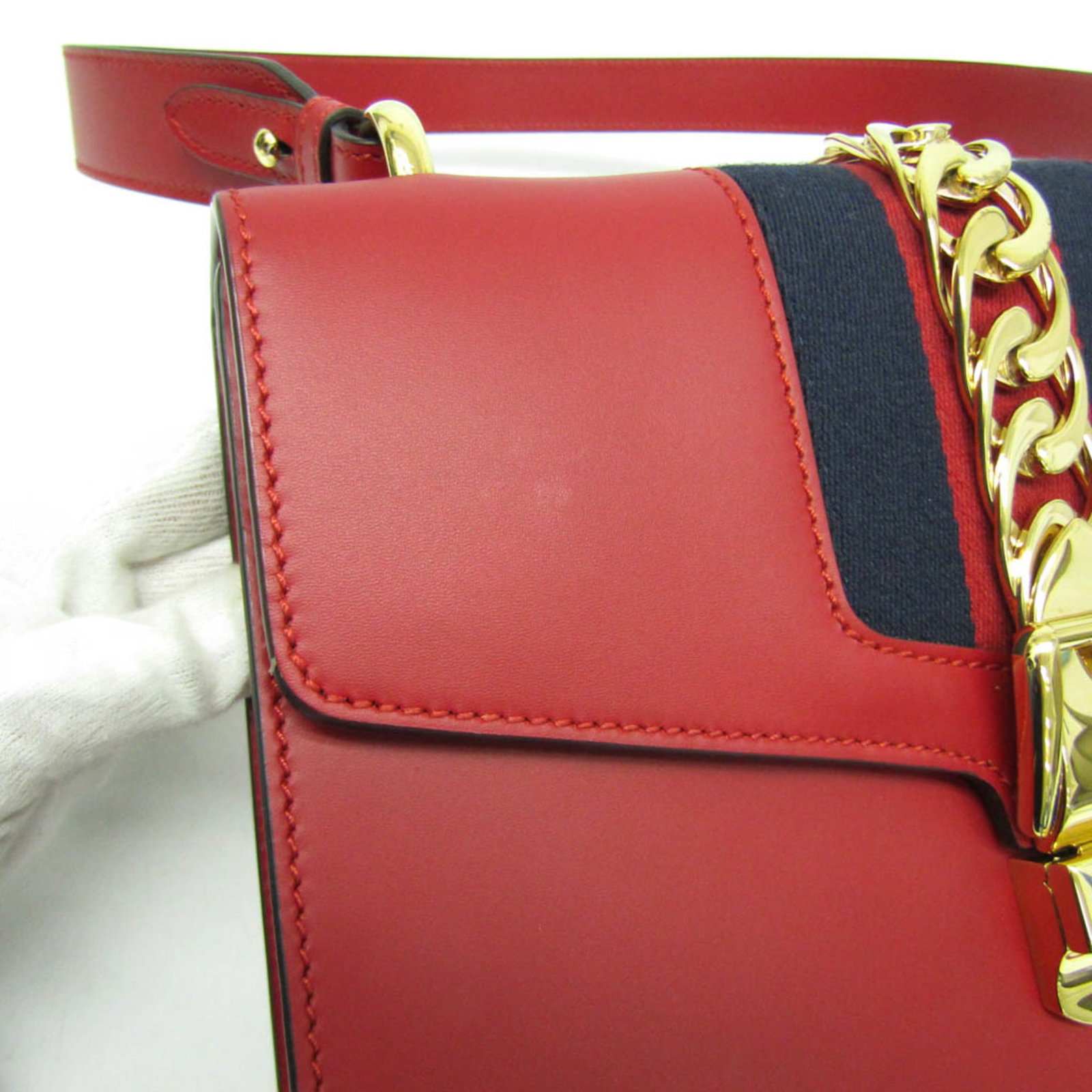 Shoulder Bag Leather - 5