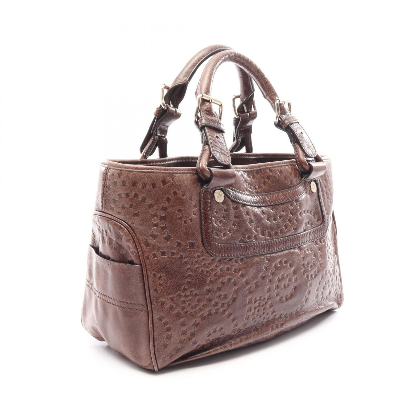 Celine Handbag Leather - 2