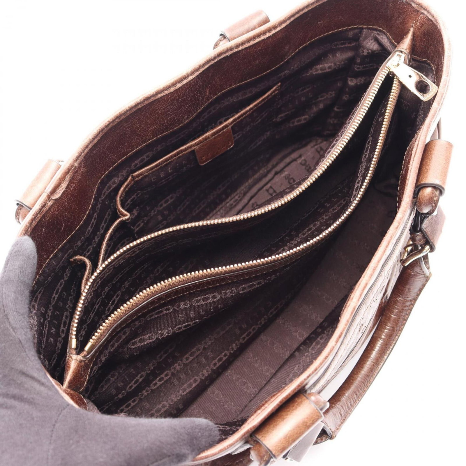 Celine Handbag Leather - 3