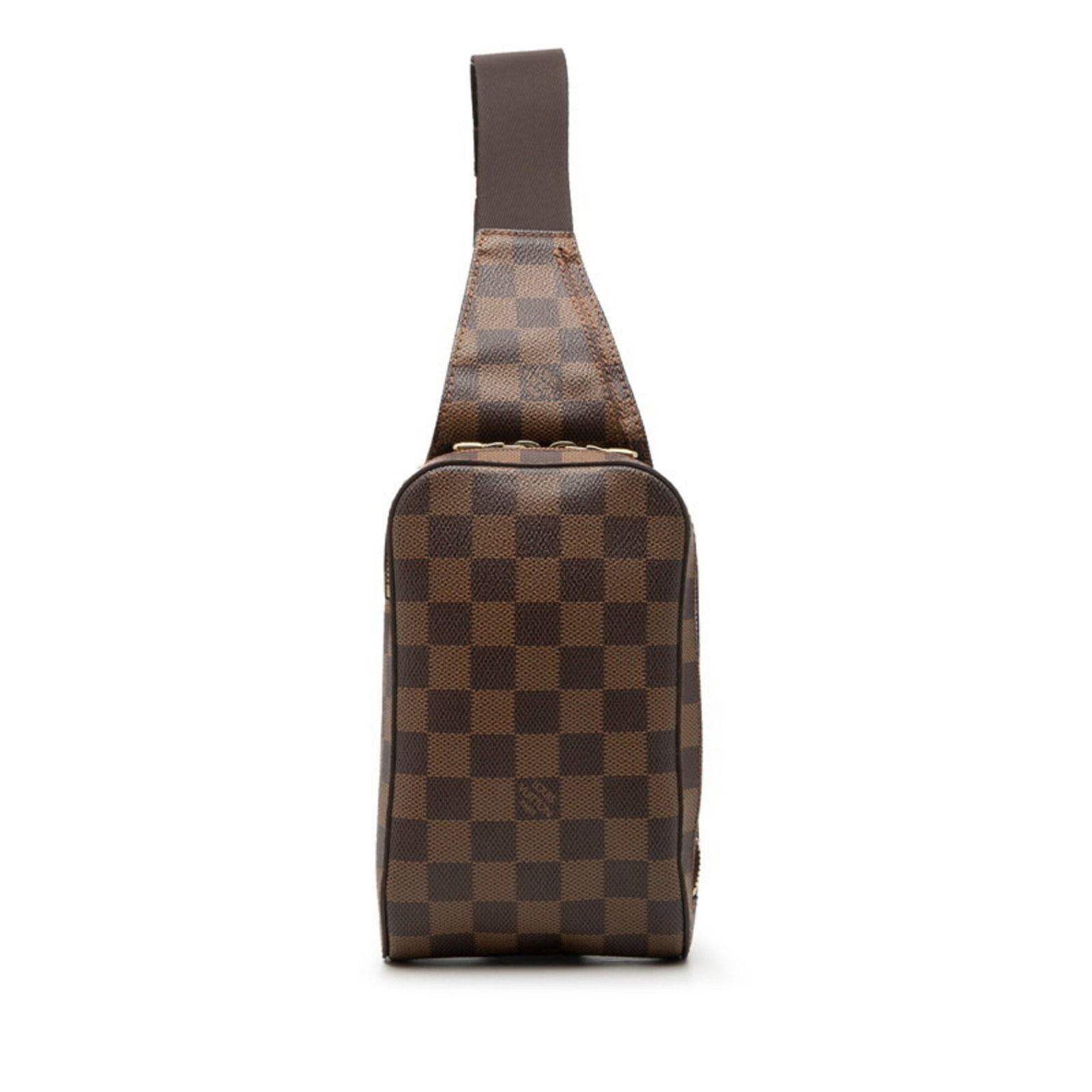 Shoulder Bag Sling Bag Pvc Leather Louis Vuitton: Shoulder Bag Sling Bag Pvc Leather Louis Vuitton PVC and leather combine in a unique Louis Vuitton design, featuring a Damier pattern and a zipper closure. This shoulder bag and sling bag measures 19c