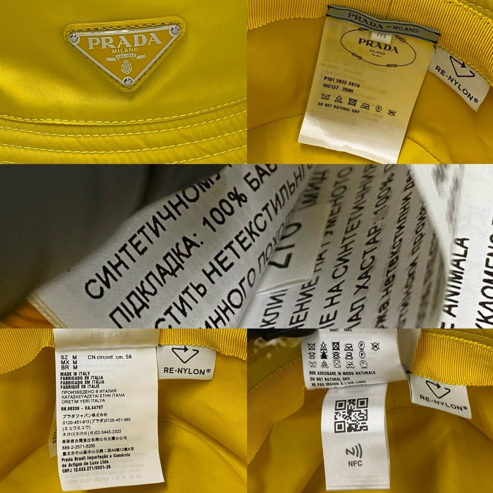 Nylon Prada Hat Bucket - 2