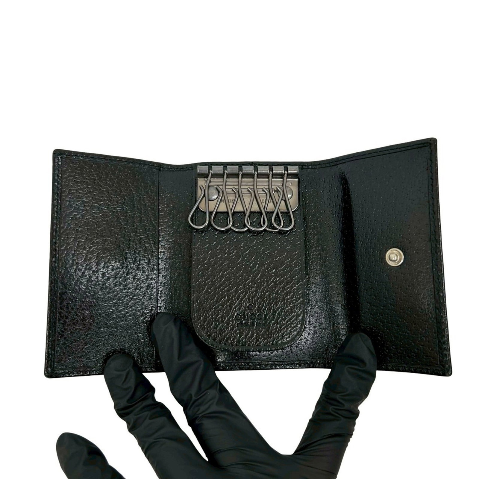 Keycase Leather Gucci - 7