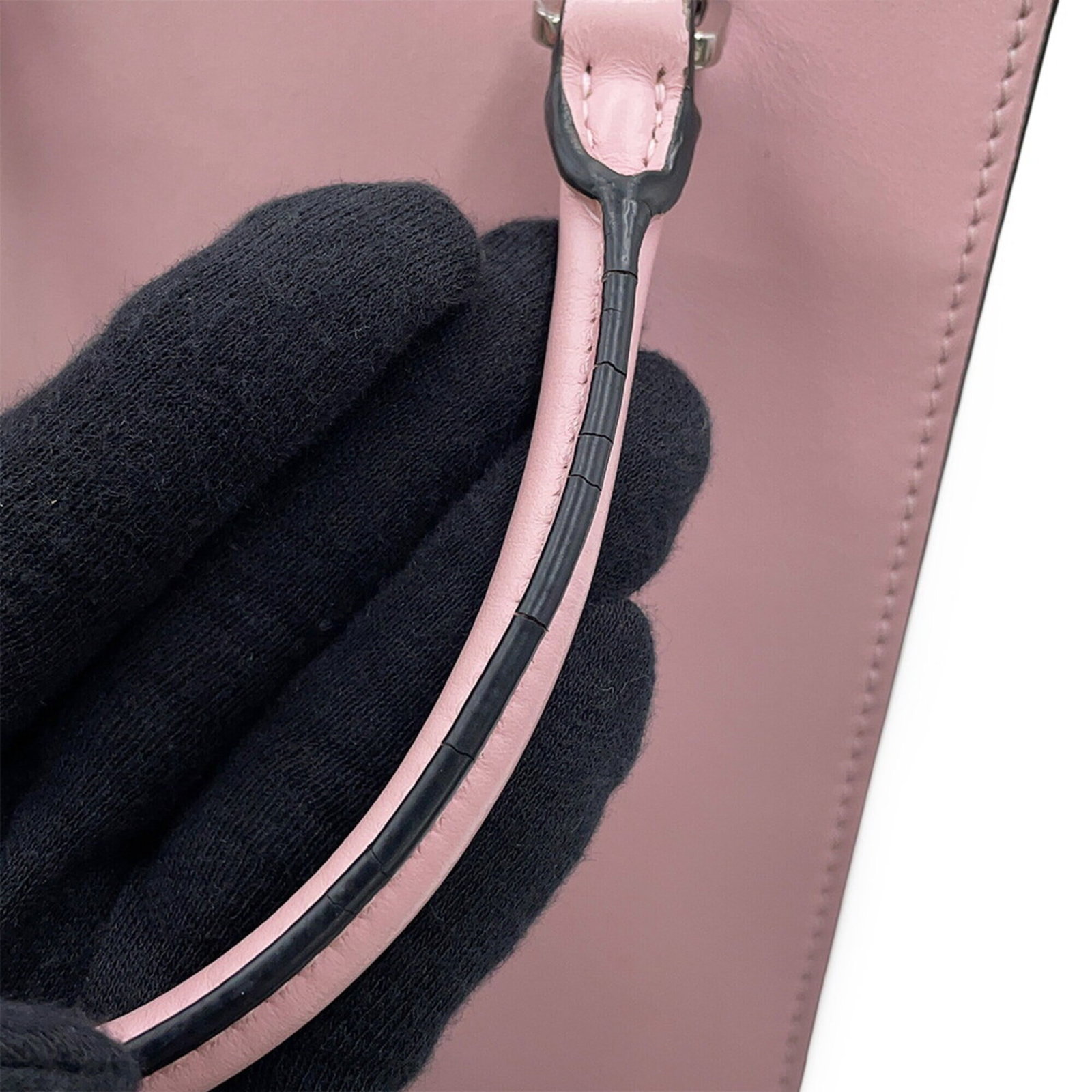 Handbag Leather Prada - 14