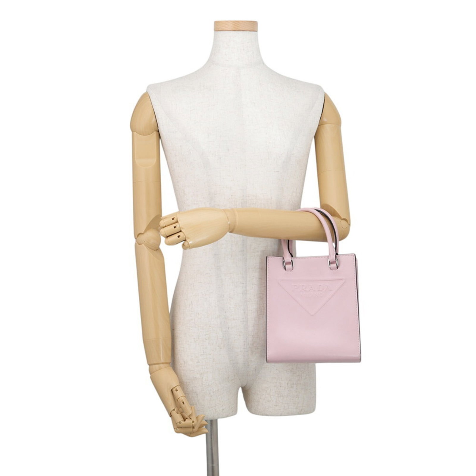 Handbag Leather Prada - 4