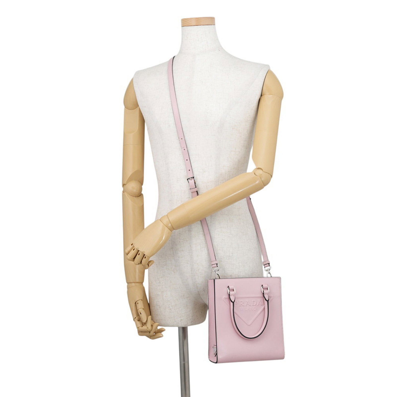 Handbag Leather Prada - 5