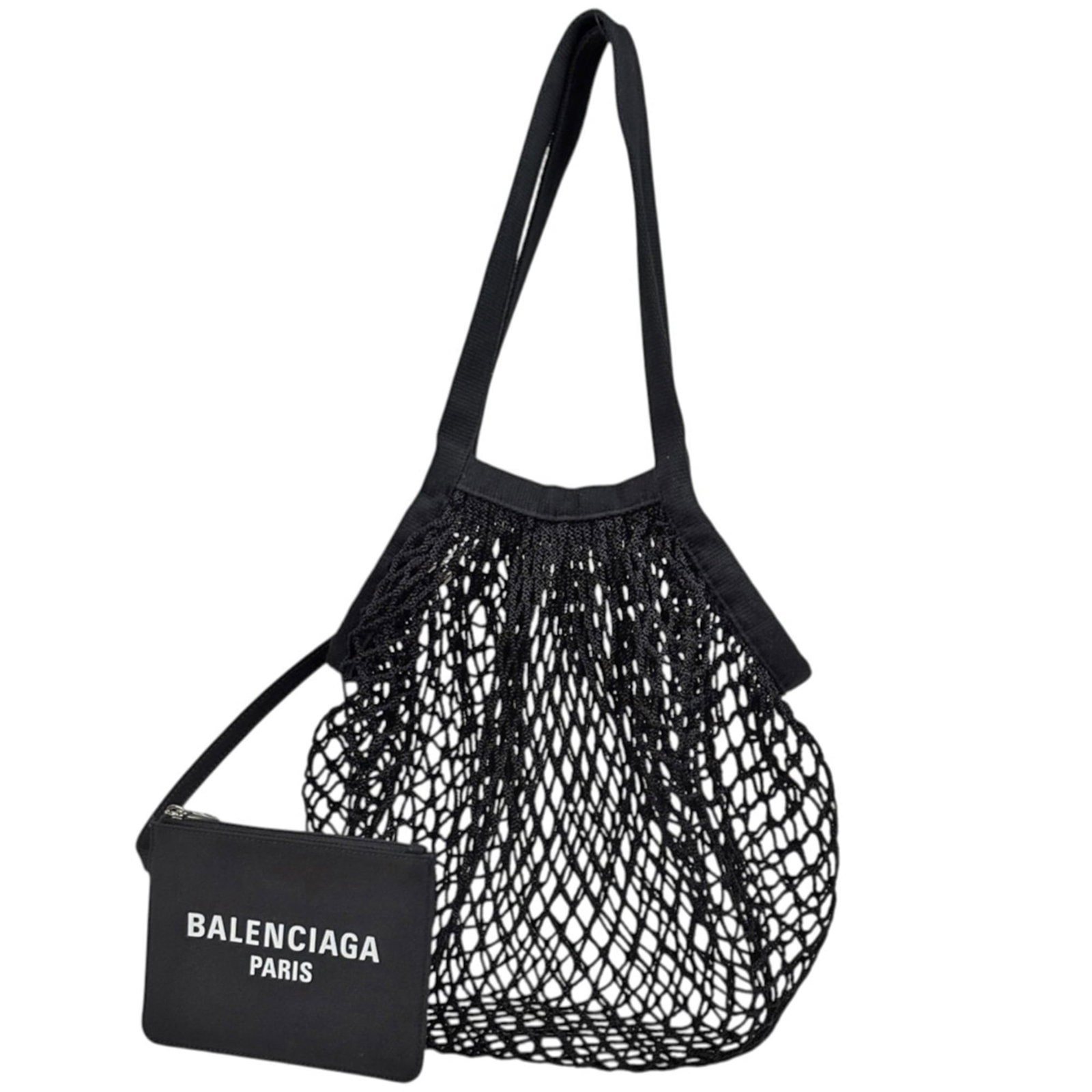 Tote Bag Nylon Bag: Tote Bag Nylon Bag Black nylon tote bag with a sleek 33cm x 34cm x 1.5cm size, perfect for carrying everyday essentials. The bag's durable nylon material ensures long-lasting use, while its compact