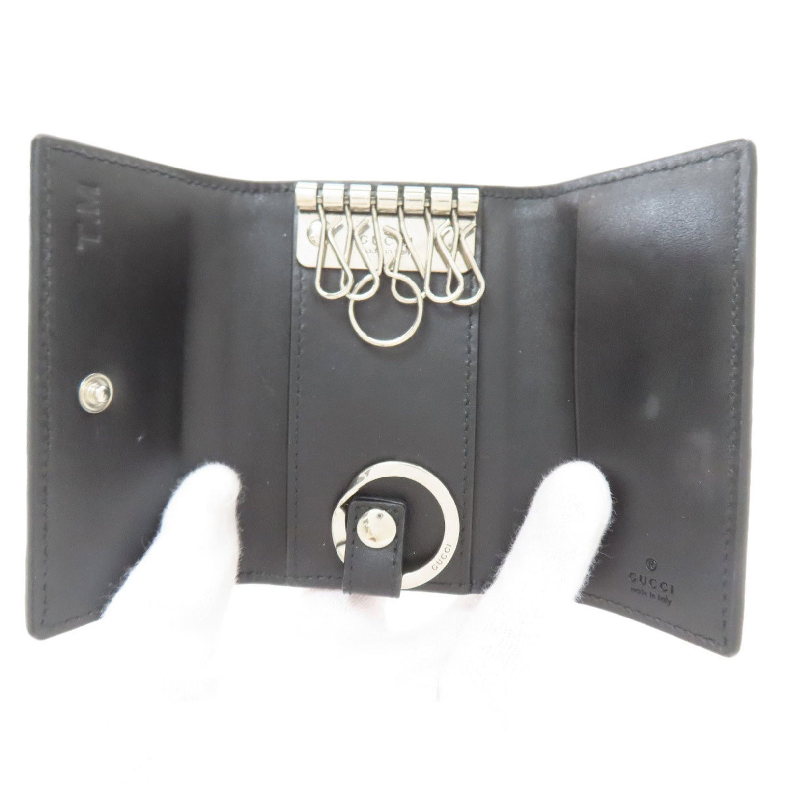 Keycase Leather Gucci - 4