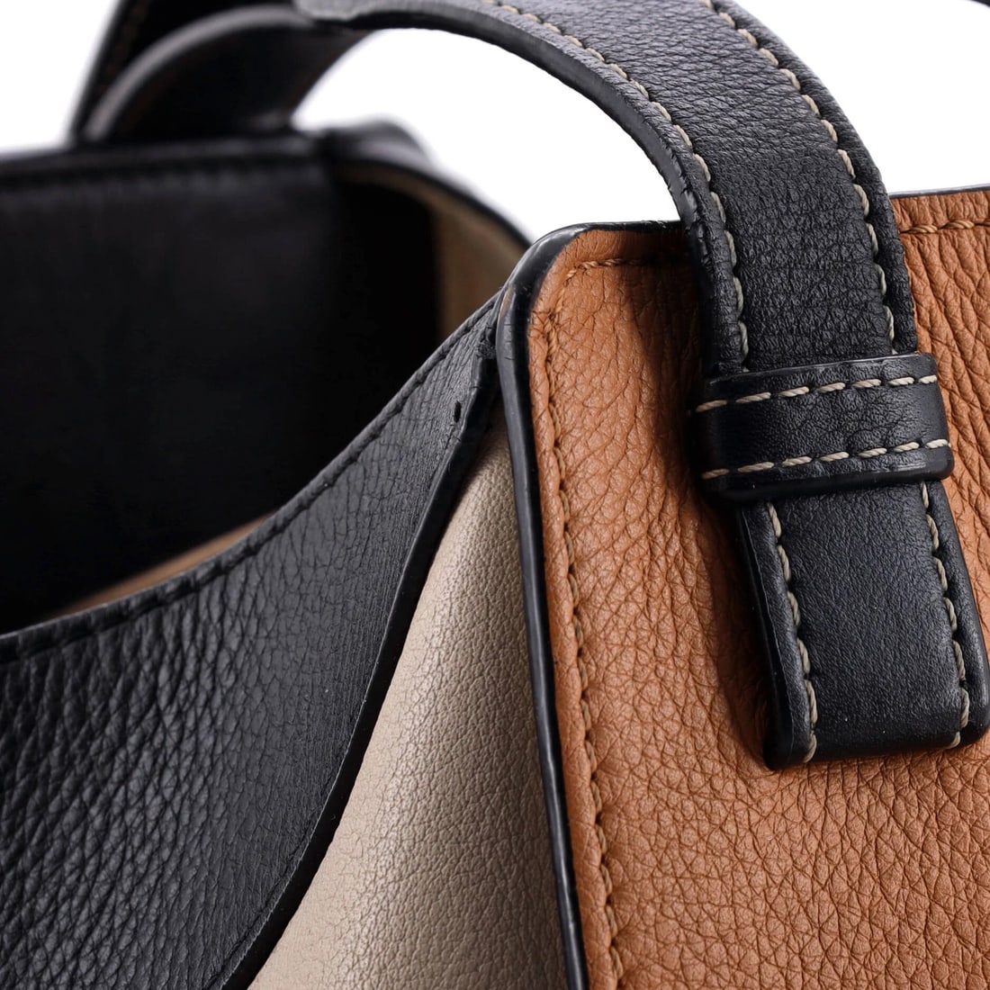 Small Leather Bag Hammock Loewe - 6
