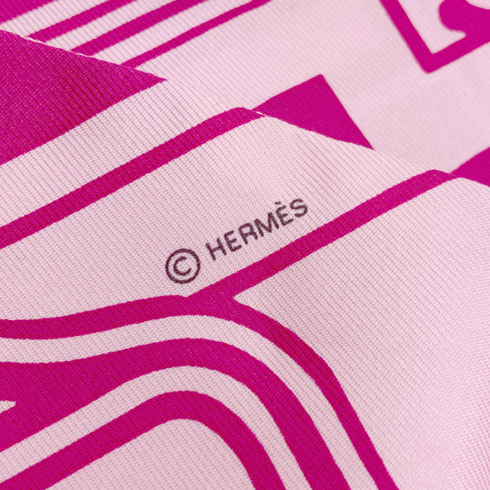 Silk Hermes Scarf - 4