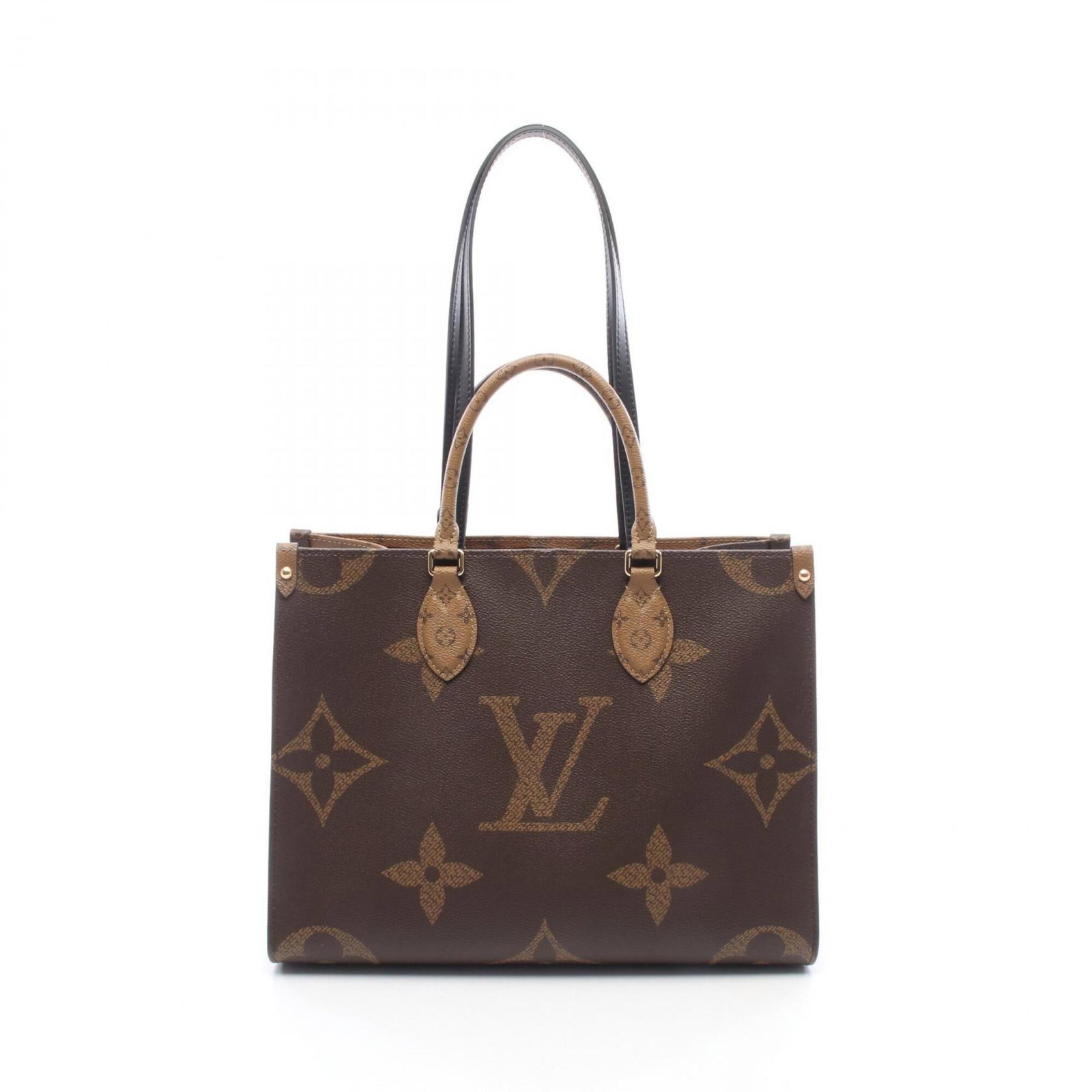 Canvas Leather Coated Handbag Tote Louis Vuitton: Canvas Leather Coated Handbag Tote Louis Vuitton Canvas Leather Coated Handbag Tote Louis VuittonThis Louis Vuitton MP45321 handbag tote features a unique combination of coated canvas and leather,