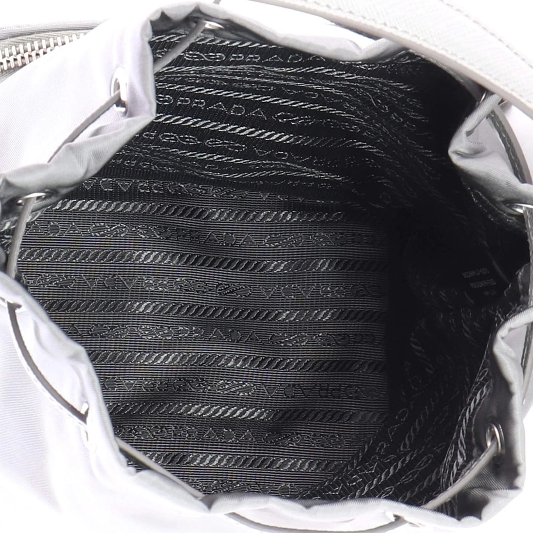 Drawstring Bucket Bag Re Nylon Small Prada - 5