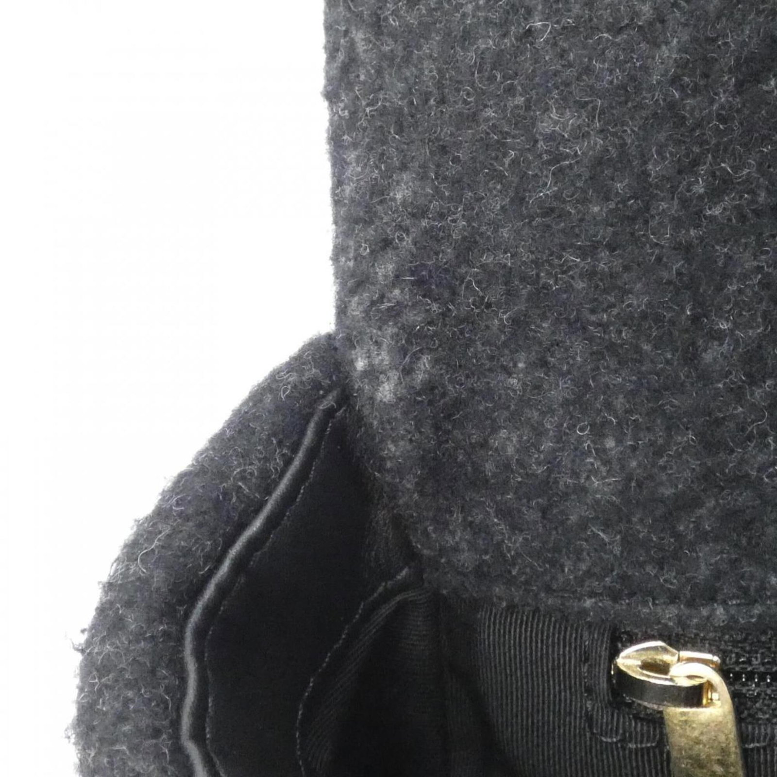 Shoulder Bag Wool Chanel - 10