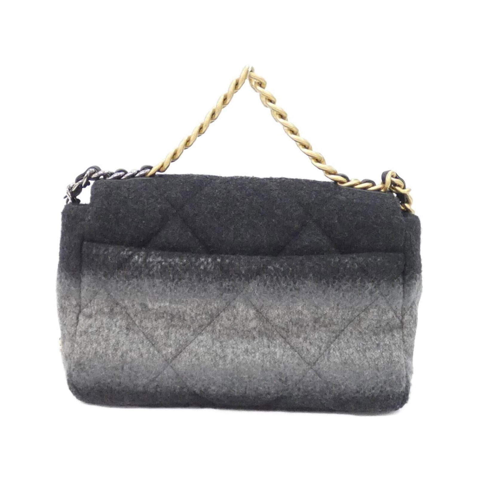 Shoulder Bag Wool Chanel - 2