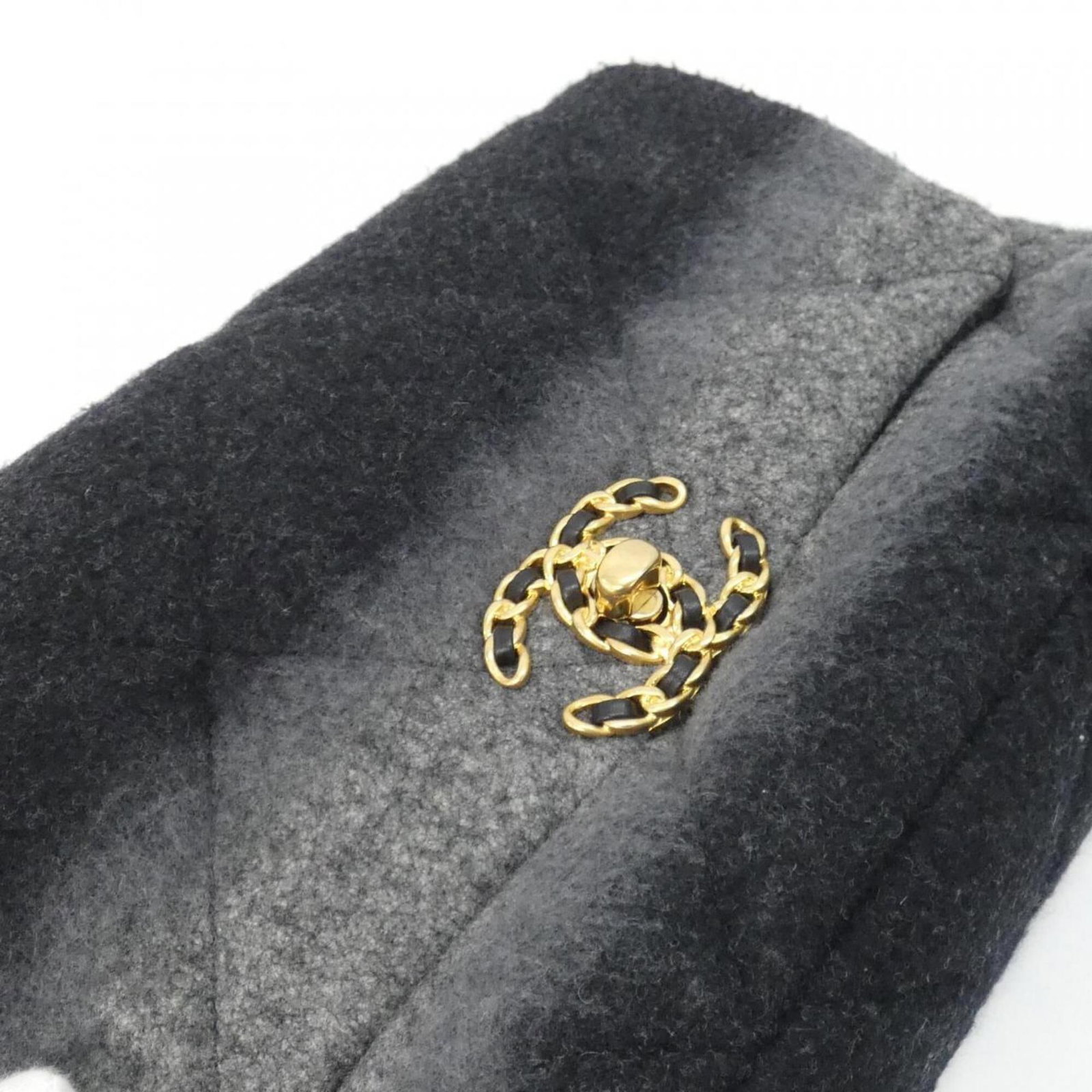 Shoulder Bag Wool Chanel - 7
