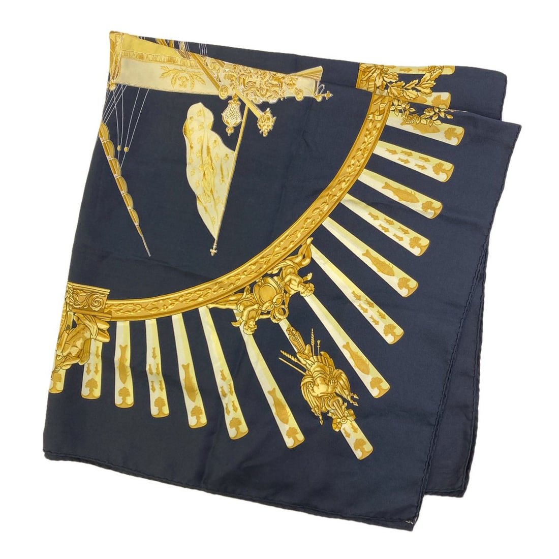 Carre90 Silk Sea Scarf Cavalry Hermes: Carre90 Silk Sea Scarf Cavalry Hermes Item Specifics: Brand: HERMES Style: Scarf Material: Silk Color: black Type: Scarf Exterior Color: black Product Disclaimer: Minor wear from age or display may be