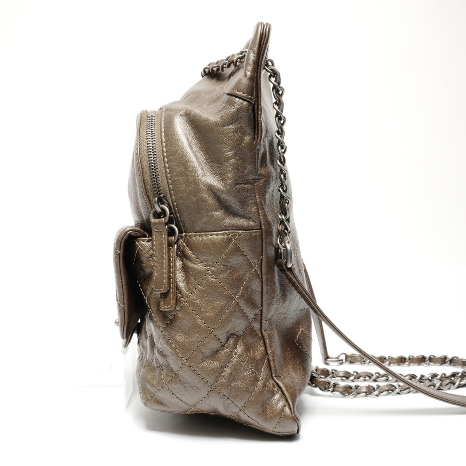 Backpack Leather By Chanel - 4