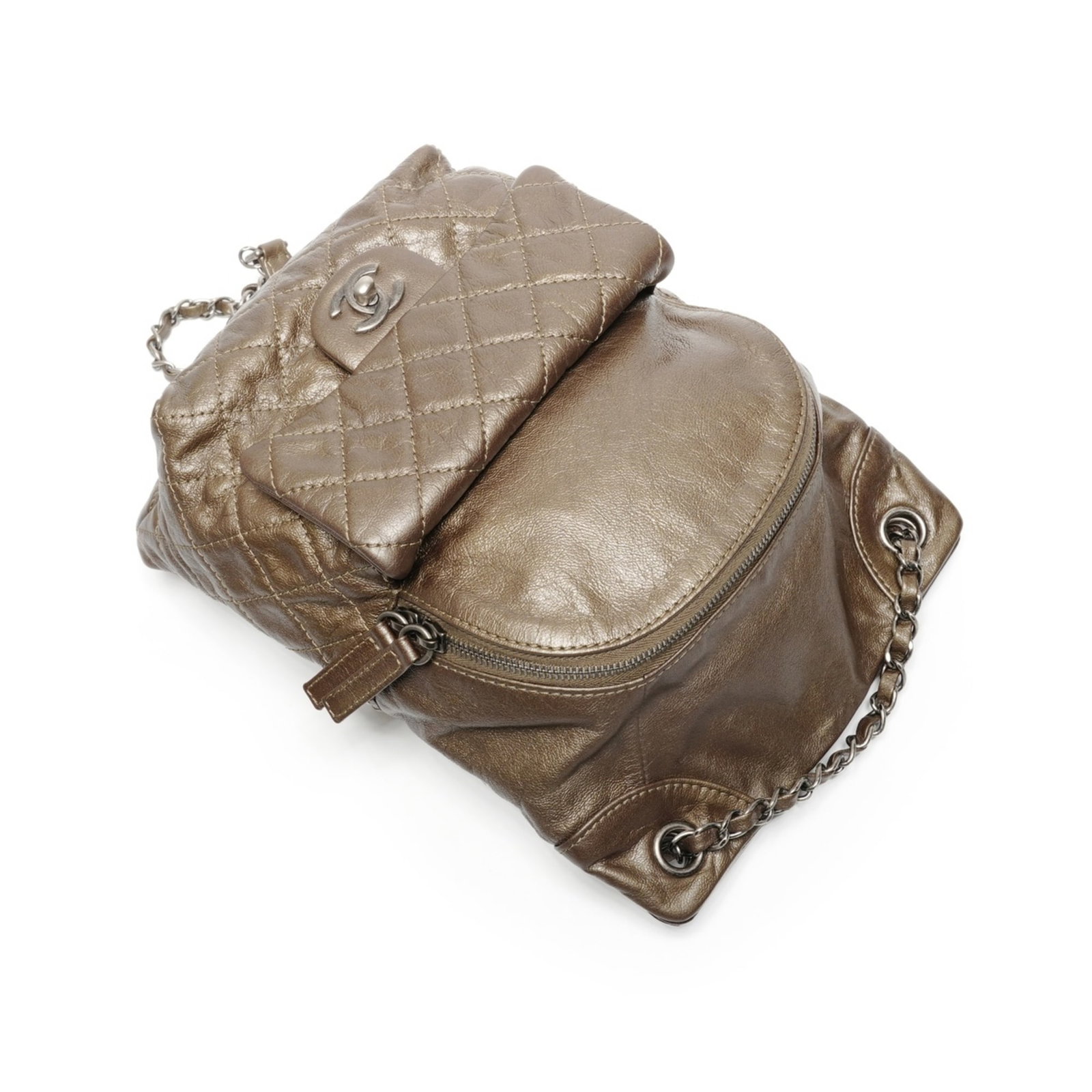 Backpack Leather By Chanel - 8