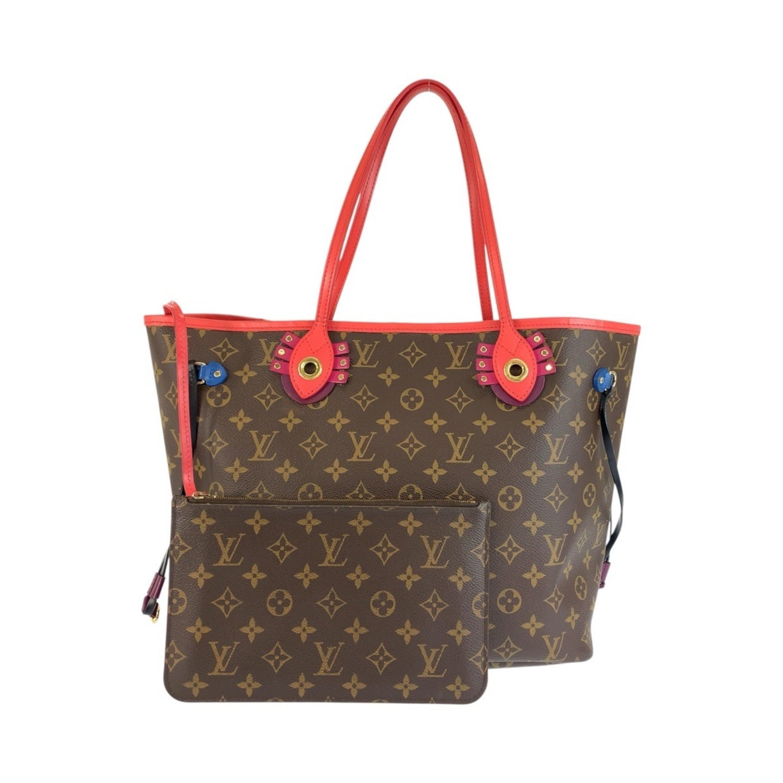 Shoulder Bag Tote Monogram Louis Vuitton: Shoulder Bag Tote Monogram Louis Vuitton Monogrammed with iconic red accents, this Louis Vuitton shoulder bag tote boasts a timeless design. Made from high-quality materials, its classic 28cm x 45cm