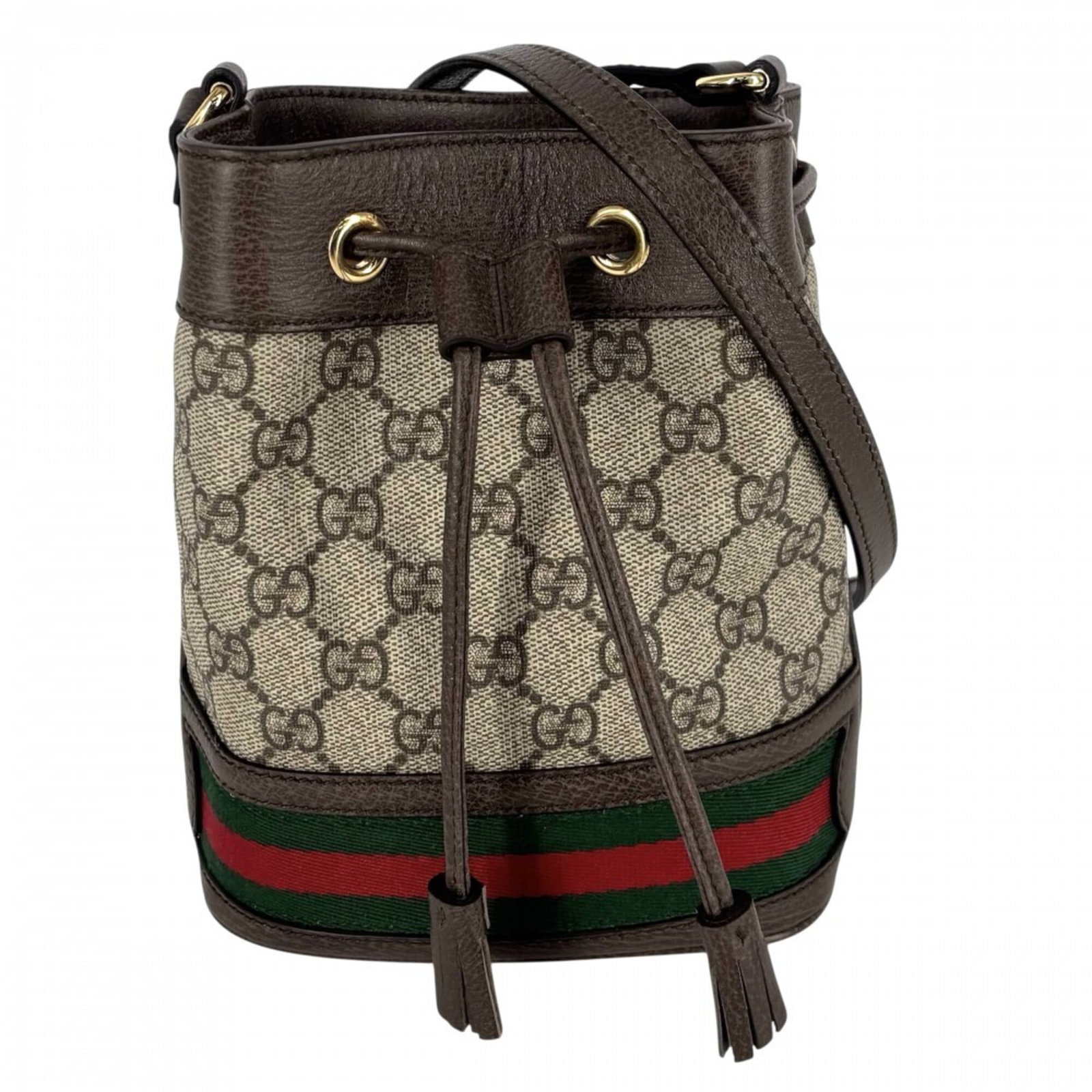 Gucci Shoulder Bag Gg Supreme Canvas: Gucci Shoulder Bag Gg Supreme Canvas Gucci's GG Supreme Canvas shoulder bag boasts a classic design with a timeless beige color, perfectly complemented by the iconic GG Supreme pattern. Measuring 19cm