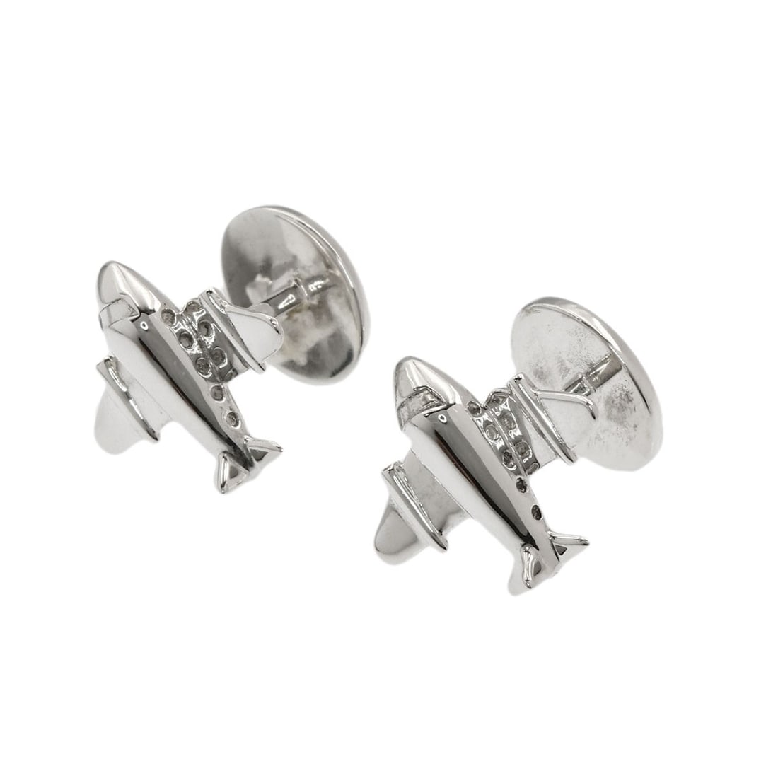Airplane Motif Cuffs Silver by Tiffany&Co (1 of 7)
