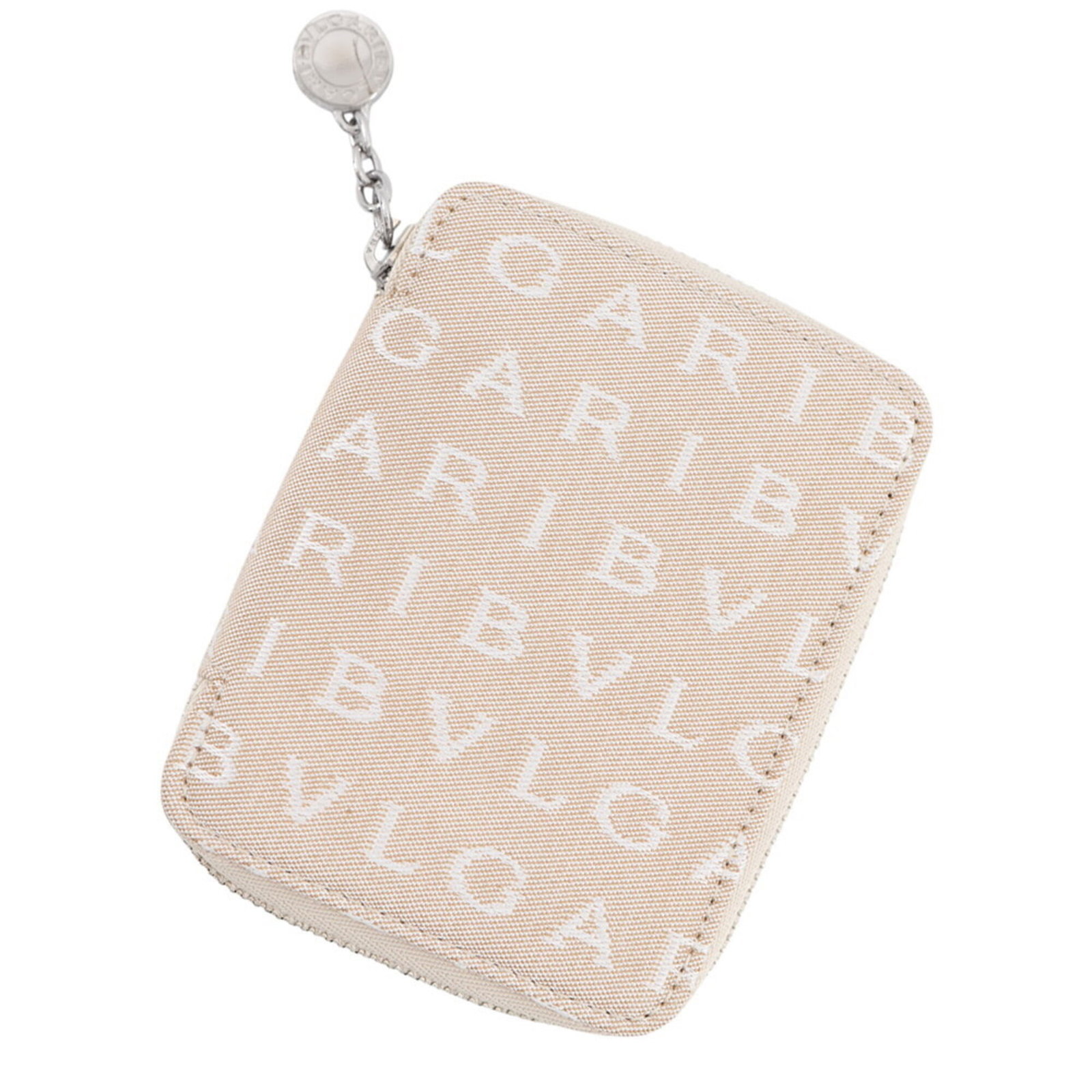 Bulgari Mania Mini Pocket Zip 23005 Bvlgari Notebook: Bulgari Mania Mini Pocket Zip 23005 Bvlgari Notebook Compact and stylish, this 23005 Bvlgari Notebook features a sleek beige design with a durable canvas and leather exterior, secured by a sturdy