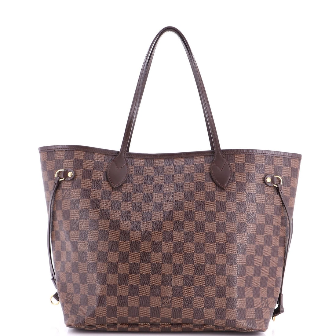 Louis Vuitton Neverfull NM Tote Damier MM: Louis Vuitton Neverfull NM Tote Damier MM Brown Louis Vuitton Neverfull NM Tote Damier MM in Excellent Condition. This stylish tote features a classic Damier MM pattern, minor creases on the exterior,