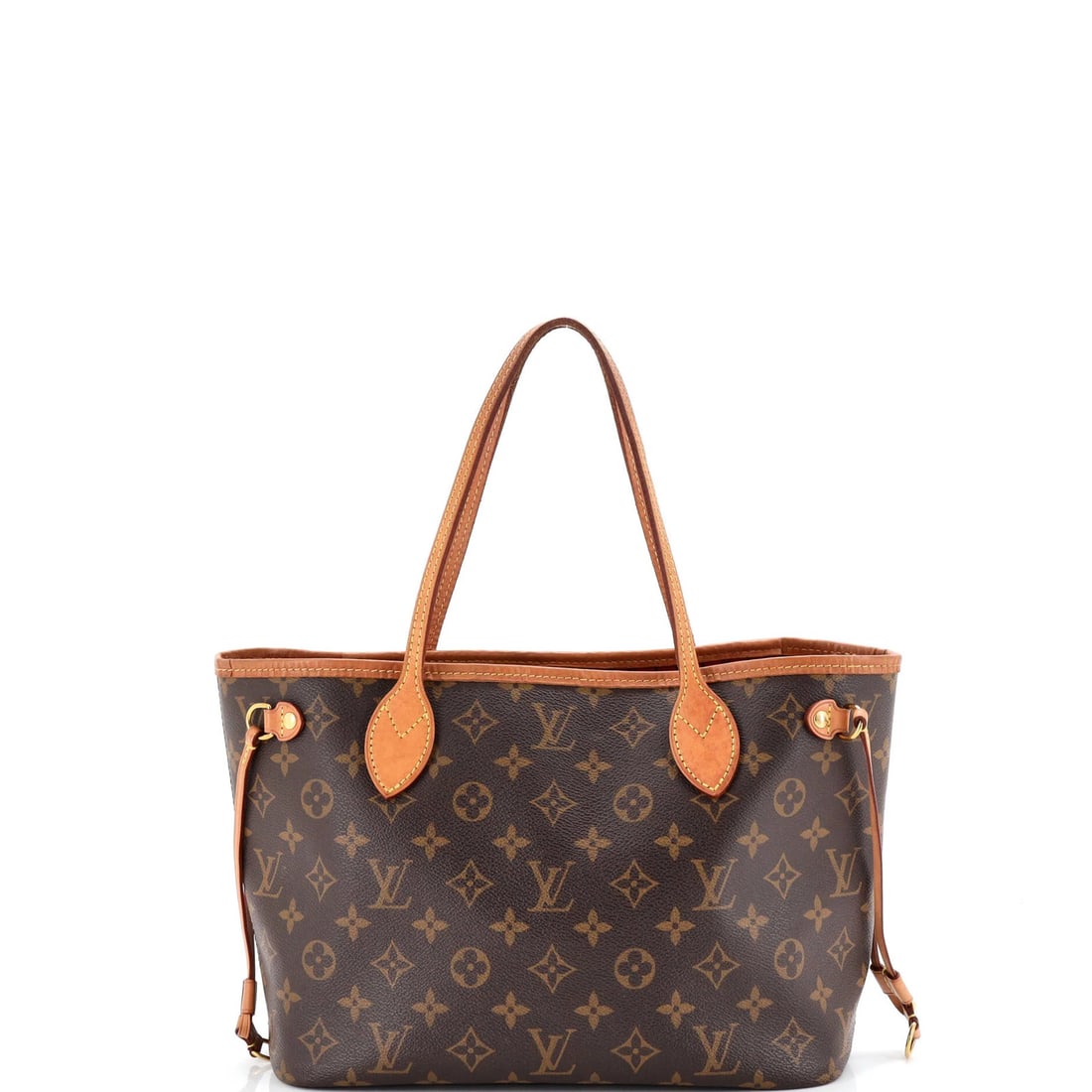 Louis Vuitton Neverfull NM Tote Monogram Canvas PM: Louis Vuitton Neverfull NM Tote Monogram Canvas PM Brown Louis Vuitton Neverfull NM Tote Monogram Canvas PM in Good Condition. This Louis Vuitton tote features a classic monogram canvas exterior, brow
