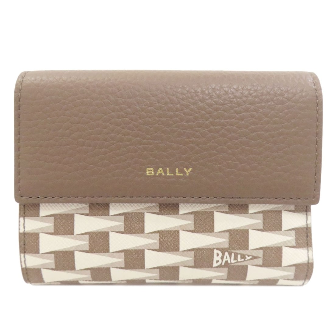 Bally Logo Bifold Wallet With Coin Pocket Leather (1 of 16)