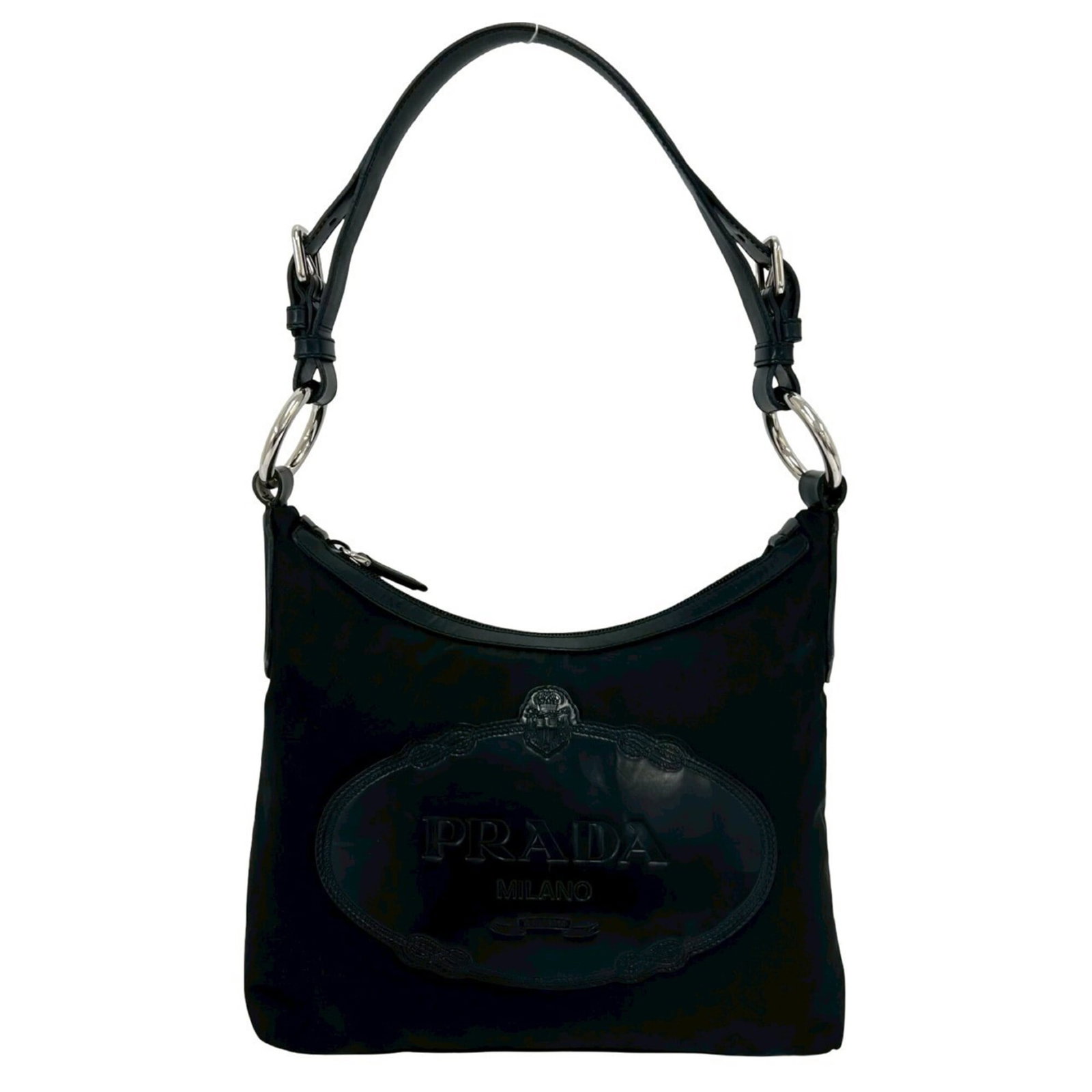 Prada Handbag Shoulder Bag Tote Bag Nylon Leather: Prada Handbag Shoulder Bag Tote Bag Nylon Leather Prada Handbag Shoulder Bag Tote Bag Nylon Leather is a versatile and stylish tote bag made from a combination of nylon and leather materials. Its slee