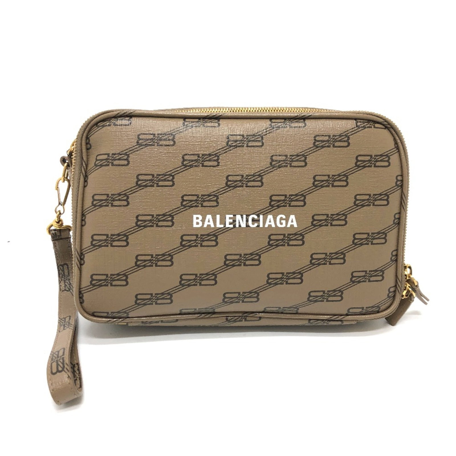 Clutch Bag Leather By Balenciaga: Clutch Bag Leather By Balenciaga Balenciaga's 644432 Clutch Bag is a sleek, brown leather design with clean lines and a compact size, measuring 24cm x 15.5cm x 6.5cm. The bag's classic style makes it