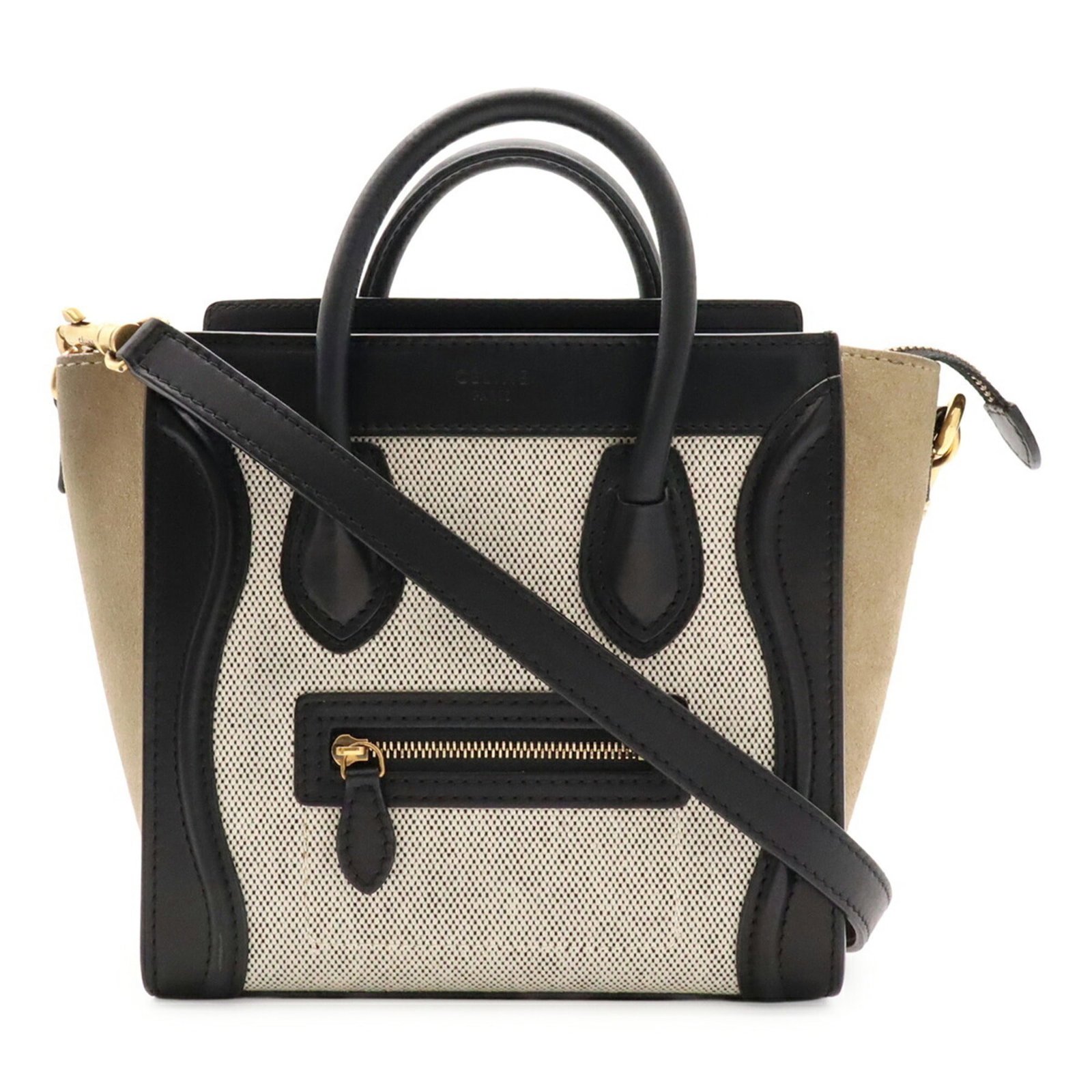 Canvas Leather Suede Shoulder Bag Handbag: Canvas Leather Suede Shoulder Bag Handbag Canvas Leather Suede Shoulder Bag Handbag in Beige, Black, Khaki, or White. This stylish shoulder bag combines canvas, leather, and suede materials for a uniq