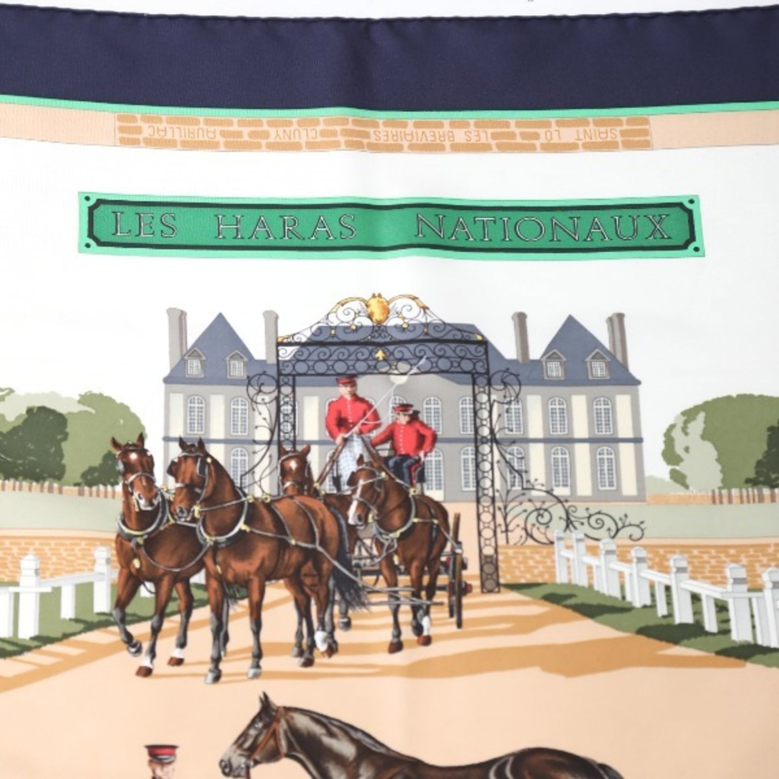 Silk Hermes Scarf - 5
