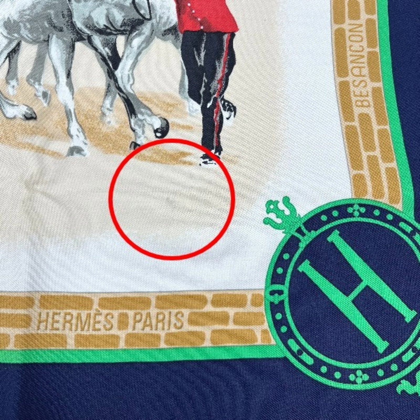 Silk Hermes Scarf - 9