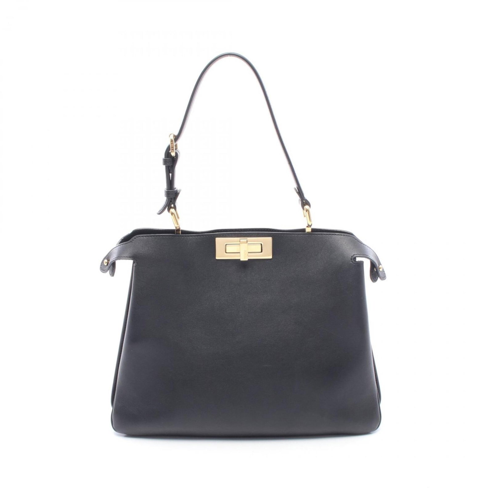 Handbag Leather Fendi: Handbag Leather Fendi Black Fendi leather handbag with dimensions 26cm x 33cm. The bag features high-quality leather construction and a classic design. Item Specifics: Brand: Fendi MPN: 8BN353 Type: H