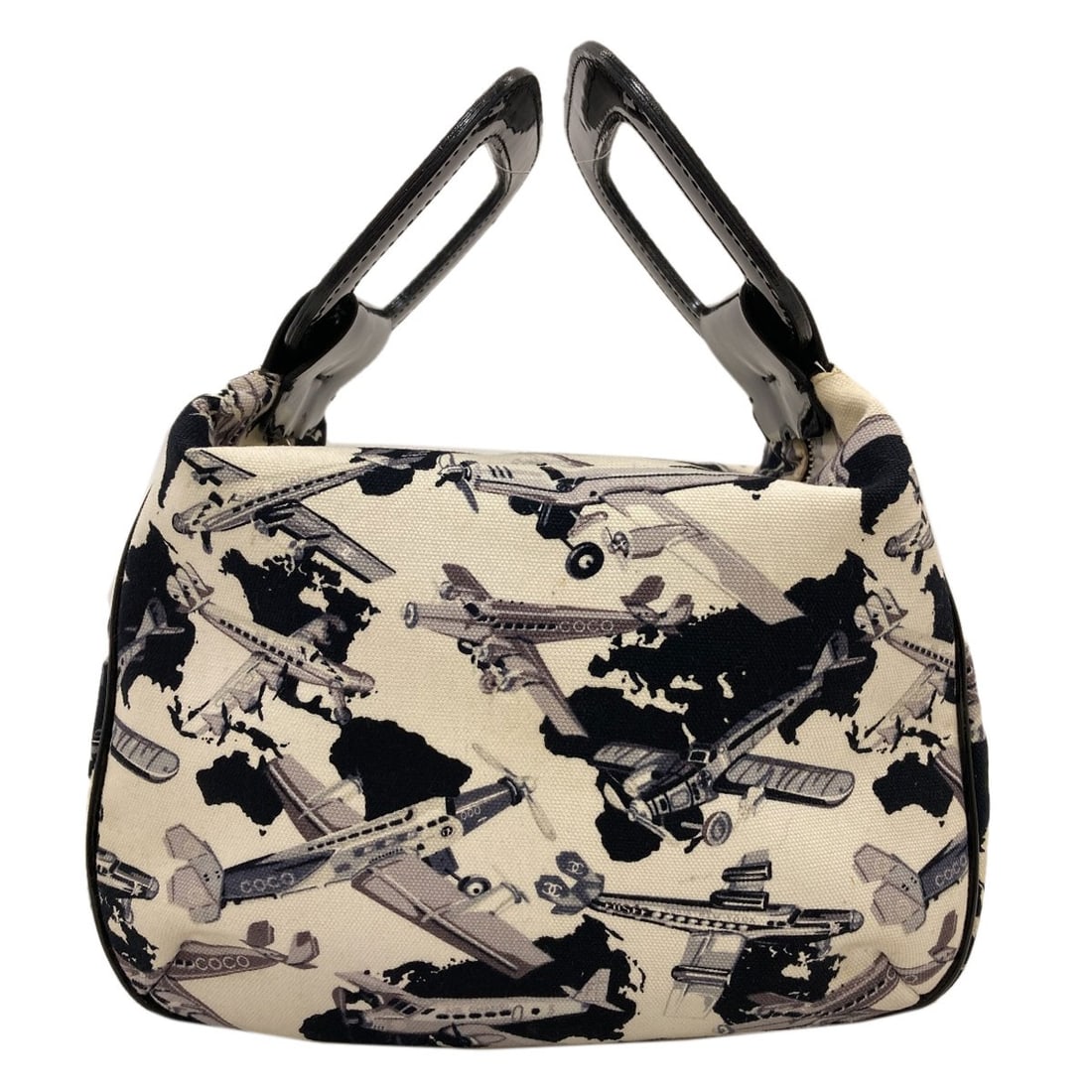 Airline Handbag Airplane Pattern Canvas Chanel (1 of 20)