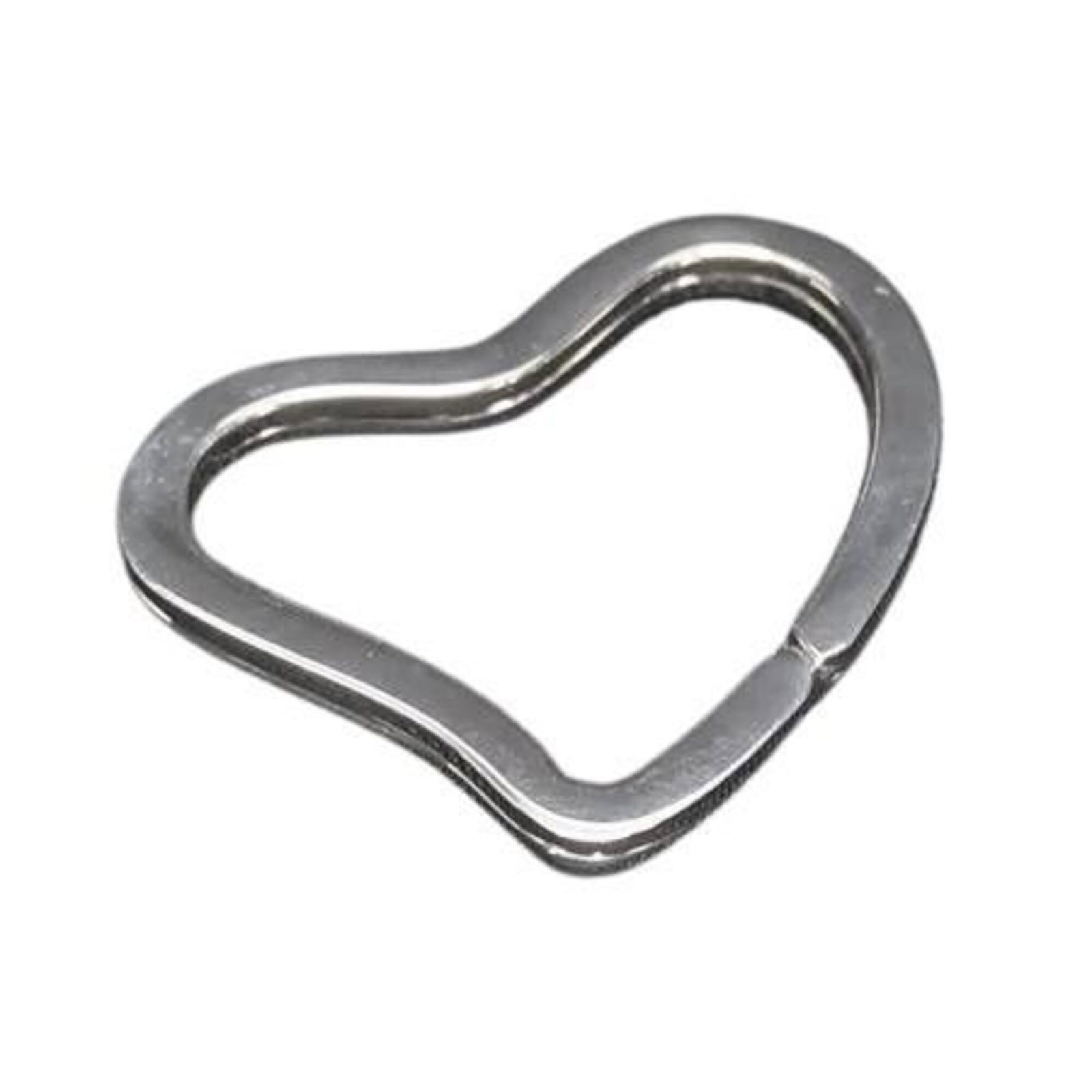 Tiffany Keyring Silver 925: Tiffany Keyring Silver 925 Silver 925 Tiffany Keyring with an Open Heart Design. This elegant keyring features a charming heart pattern and is made from high-quality silver. Measuring 2.9cm x 3.5cm,