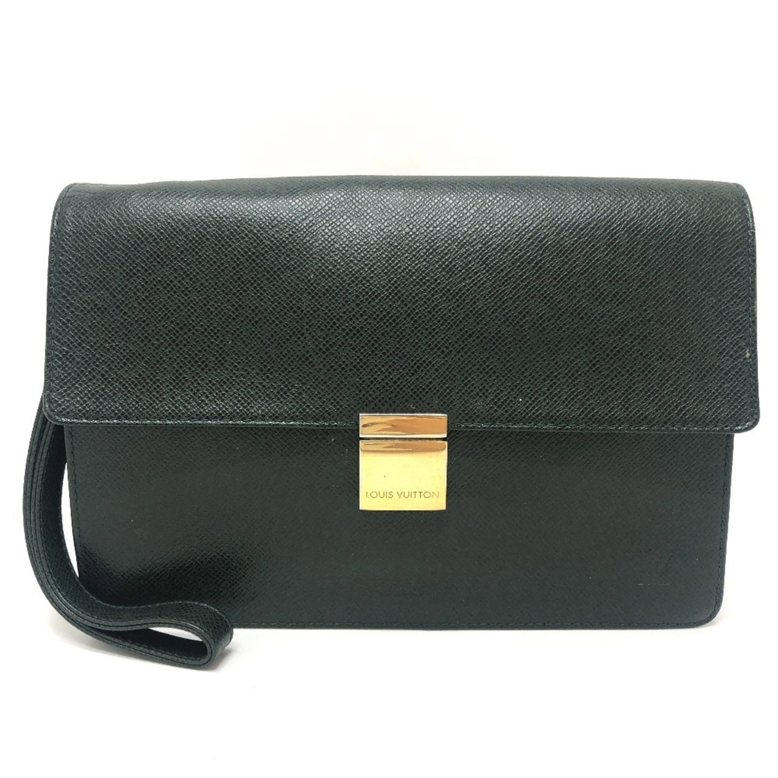 Clutch Bag Taiga Leather Louis Vuitton: Clutch Bag Taiga Leather Louis Vuitton Taiga Leather Louis Vuitton Clutch Bag - A Stylish and Timeless Design. This clutch bag features Taiga leather, a unique and luxurious material, and is made