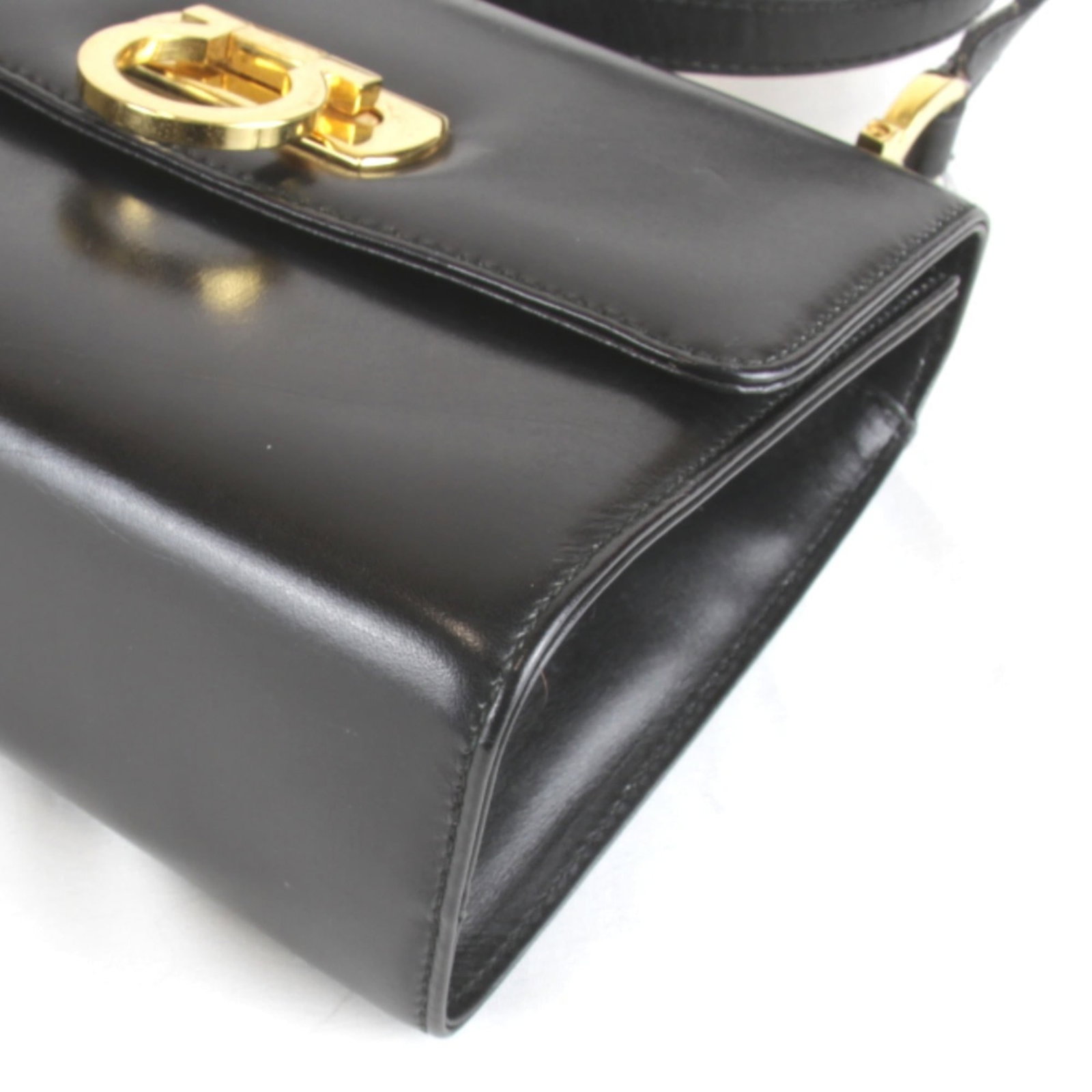 Ferragamo Leather Shoulder Bag - 4