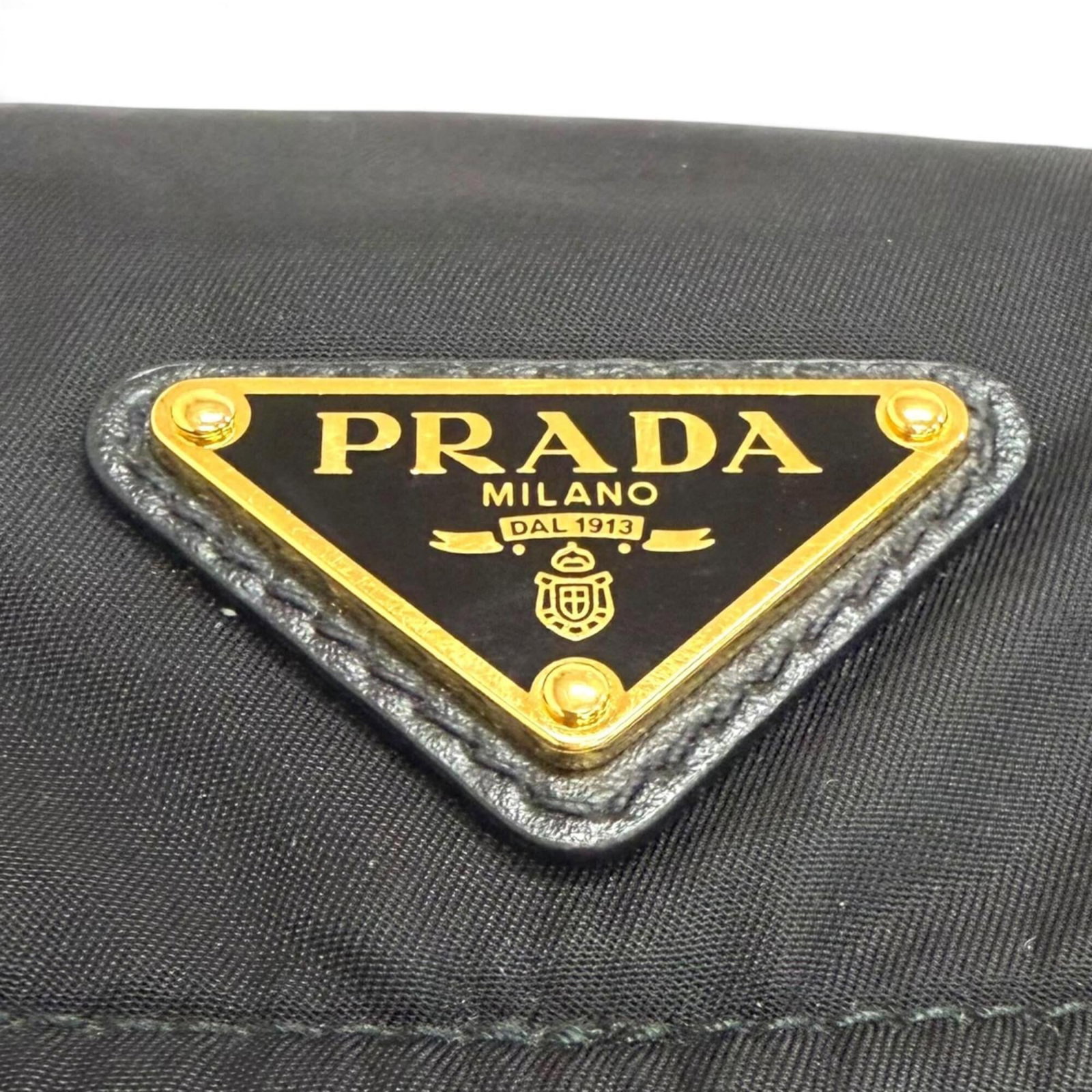 Prada Shoulder Bag Polyamide Leather - 10