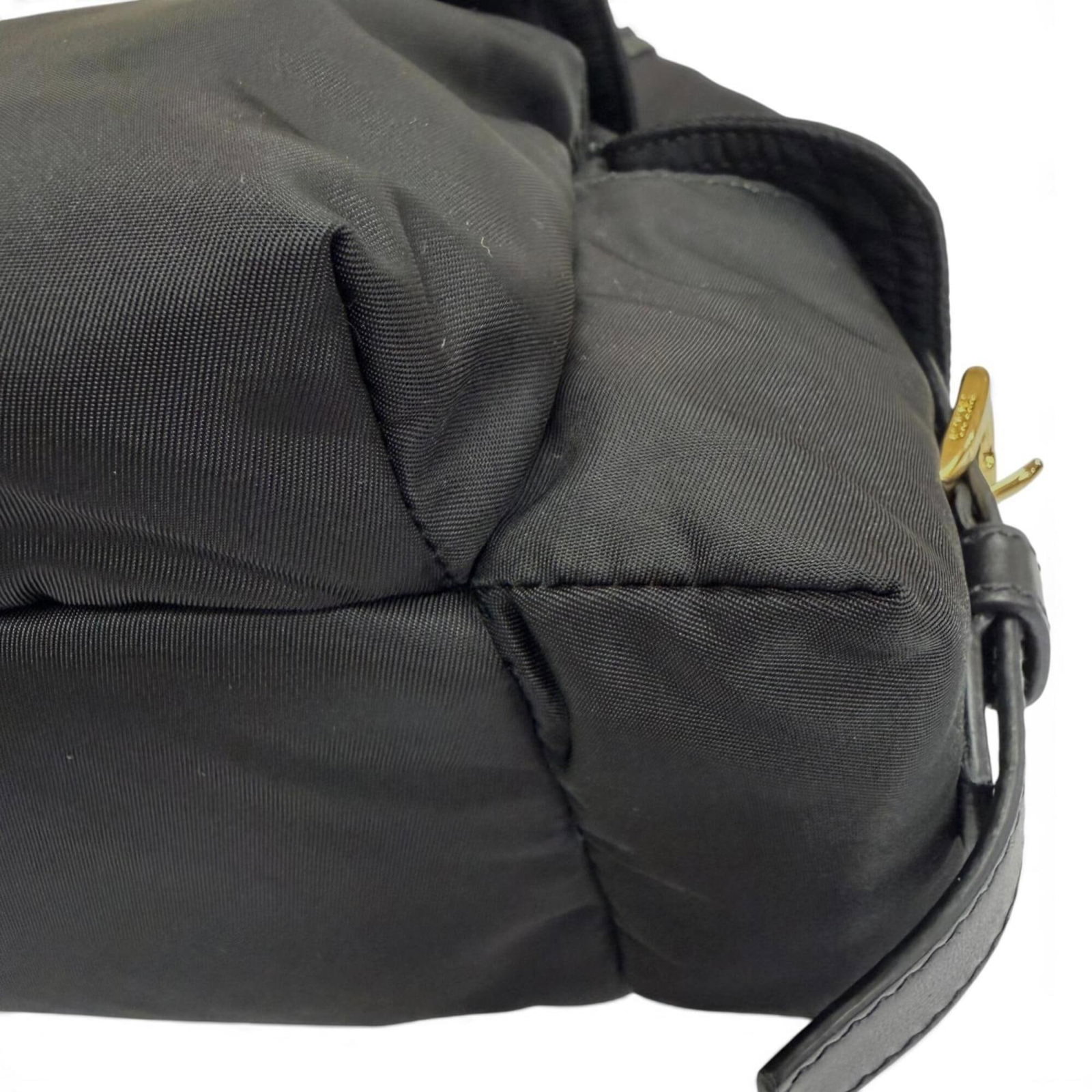 Prada Shoulder Bag Polyamide Leather - 8